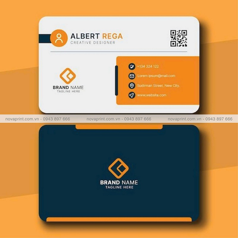 Card visit của công ty Novaprint