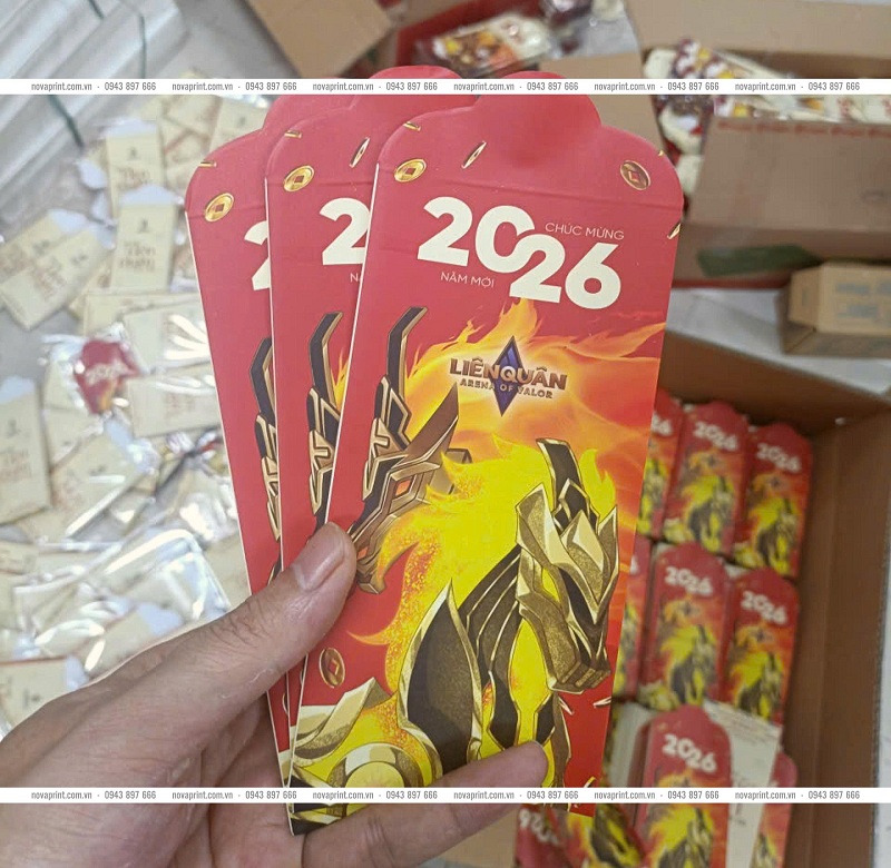 Báo giá in bao lì xì