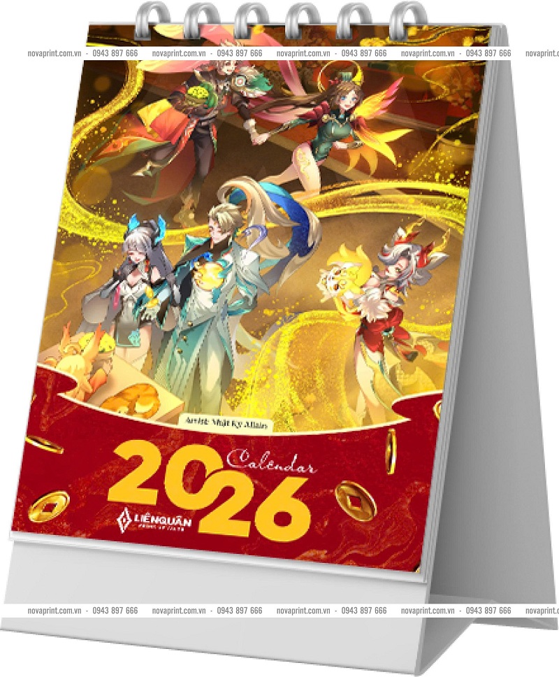 Báo giá in lịch tết