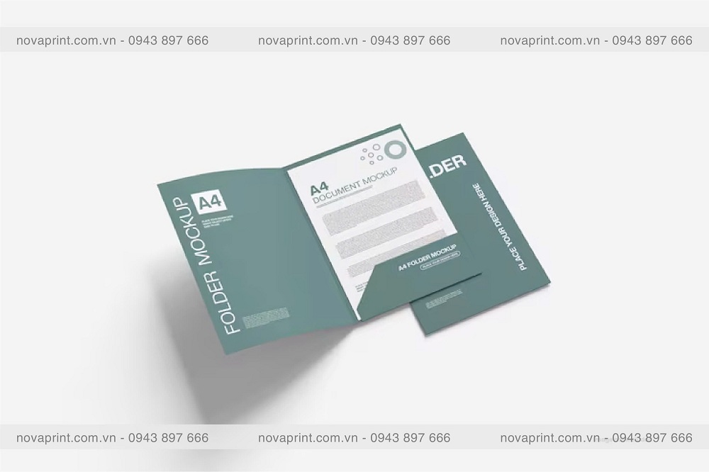 Báo giá kẹp file in floder