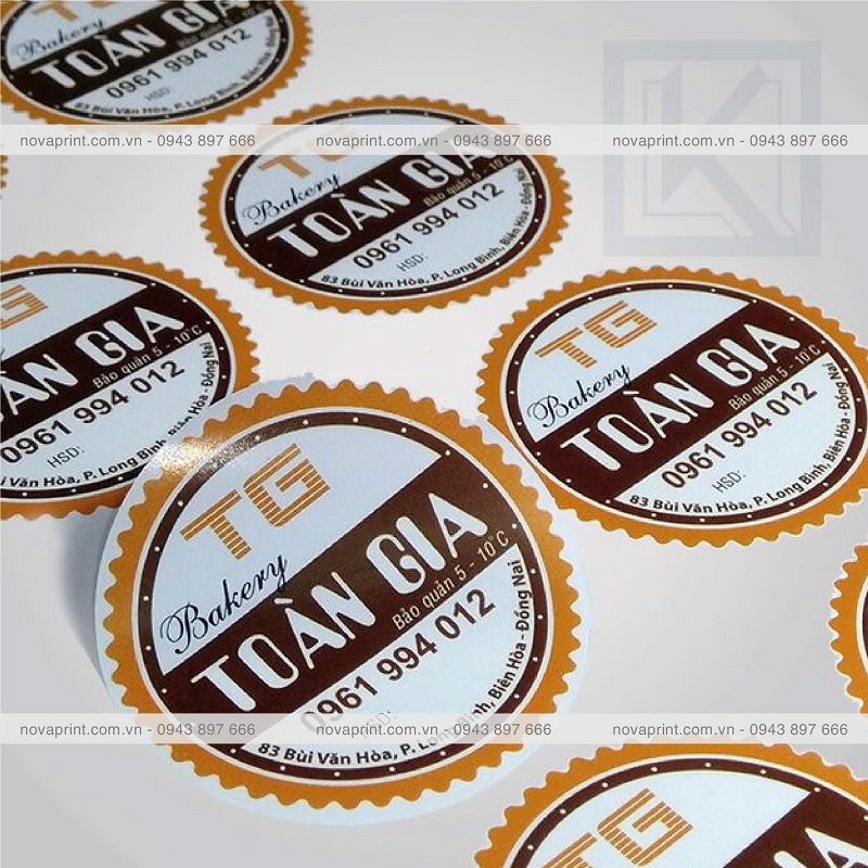 Báo giá tem nhãn sản phẩm giá rẻ